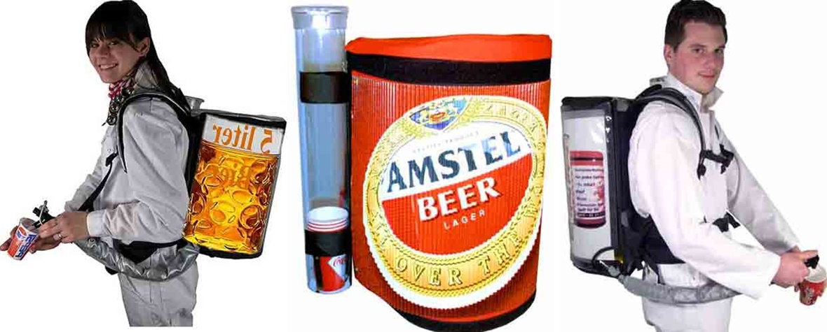 Pedagogía Máquina de recepción profesional Lista de Precios mochila cerveza
